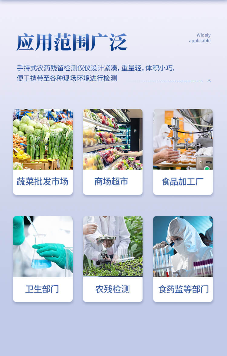 手持農(nóng)藥殘留快速檢測儀