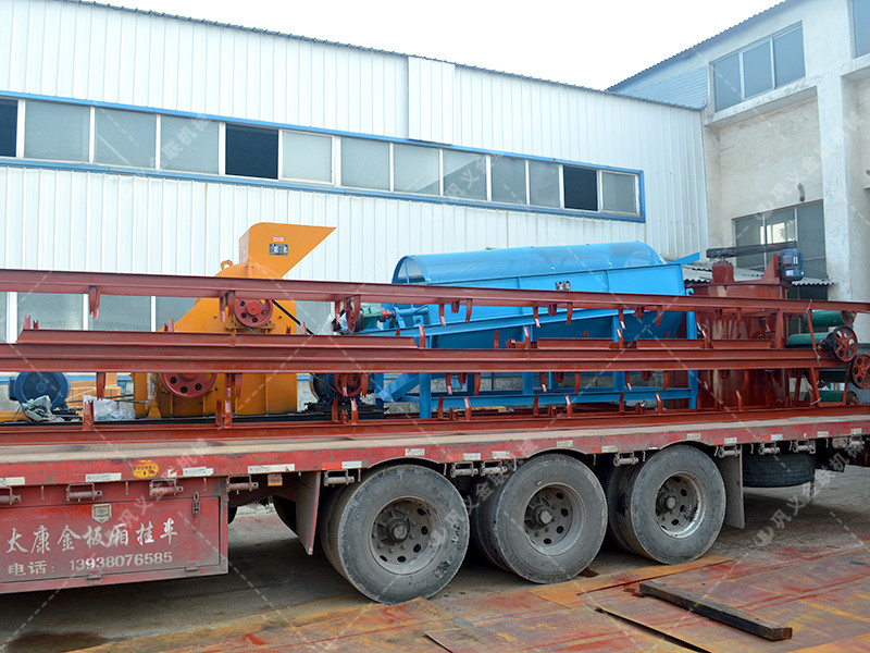 雙級(jí)粉碎機(jī)生產(chǎn)線發(fā)往云南瀾滄破錳礦